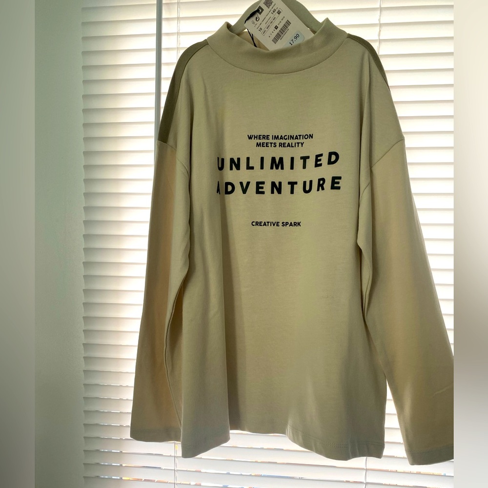 Zara Long Sleeve, Boys Tee size 10